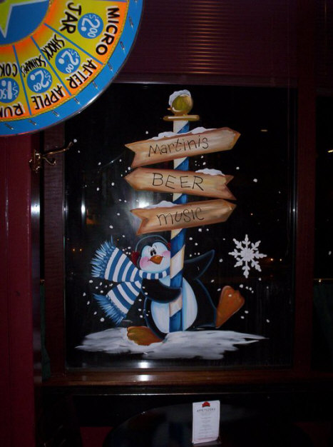 holiday window painting, Window Painting & Sign Painting